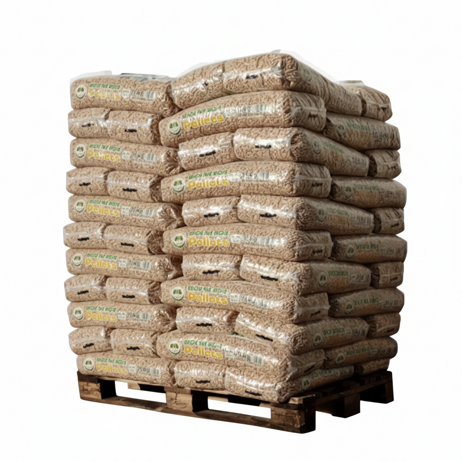 Pellets de Madeira Pellet Badger 15 kg – 65 Sacos / 975 kg